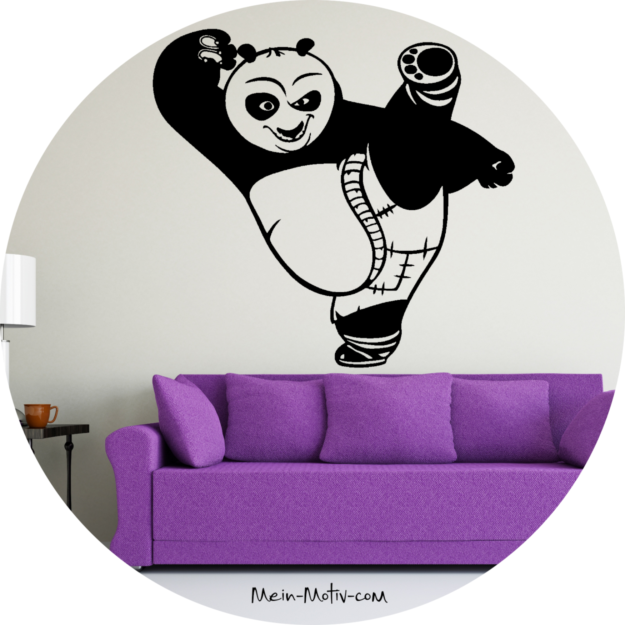 Wandtattoo Kung Fu Panda - Po
